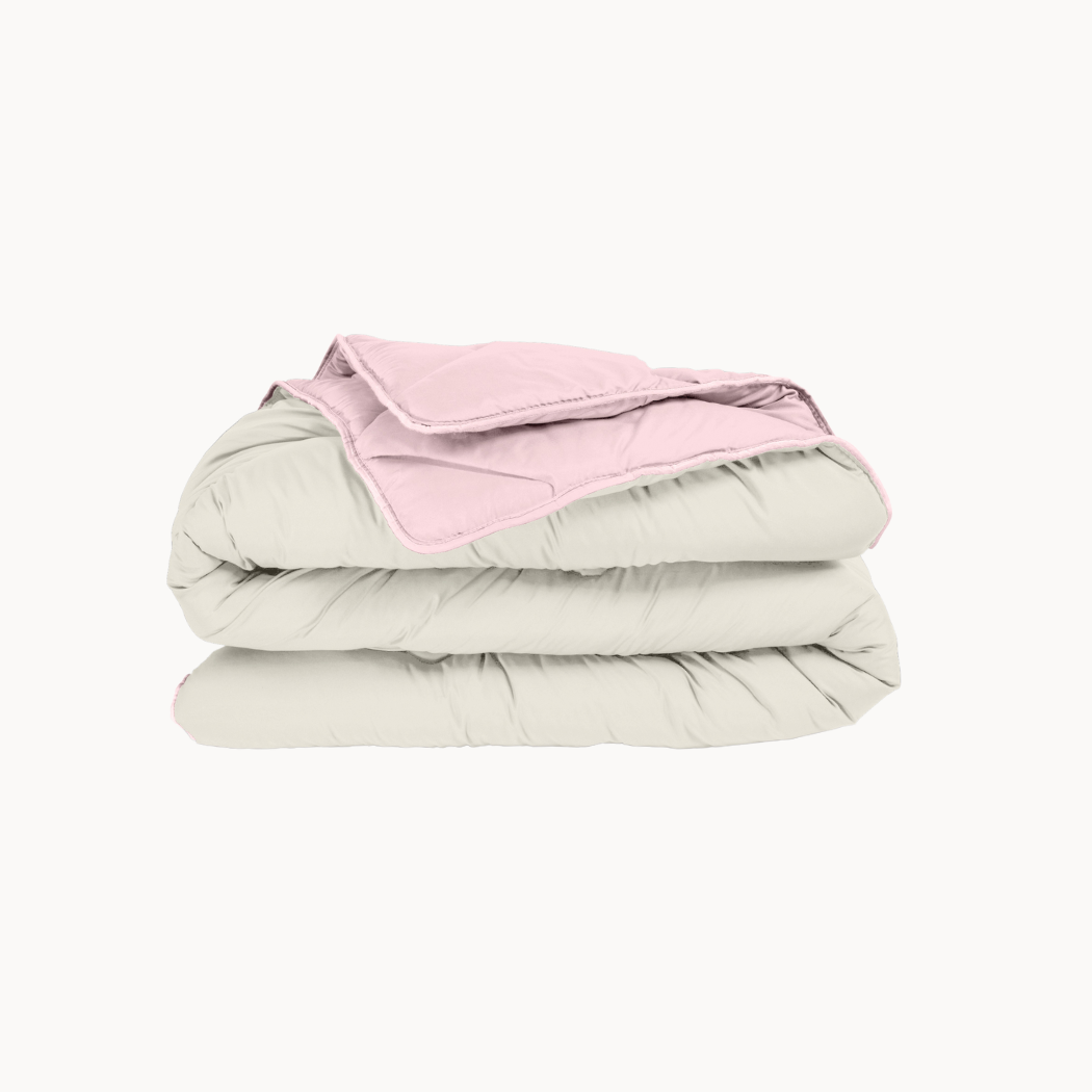 Bed in a bag Mat Satijn Cream/Pink