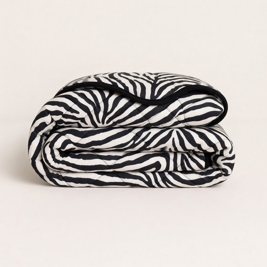 Y-NOT Design Dekbed Tiger Black Silver