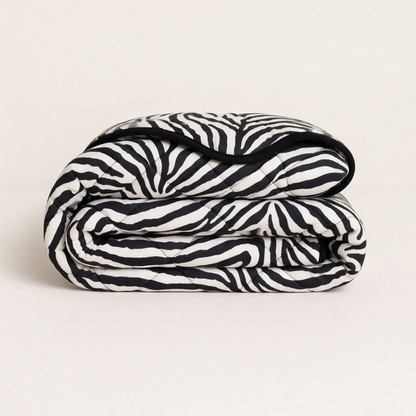 Y-NOT Design Dekbed Tiger Black Silver
