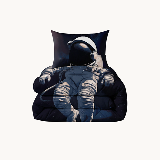 Kids Dekbed Zonder Overtrek Astronaut Inclusief Kussensloop