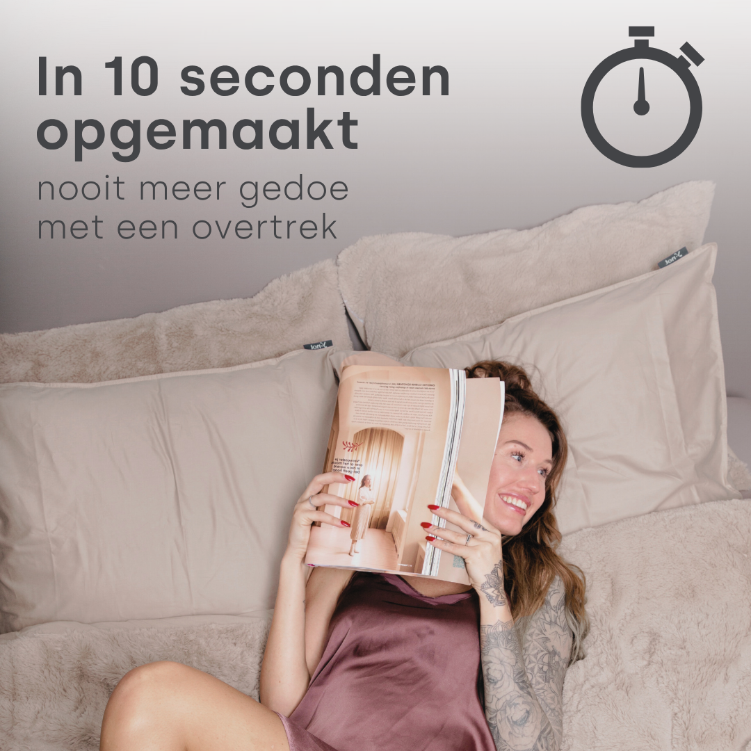 Dekbed Zonder Overtrek Teddy Fluffy™ Nude