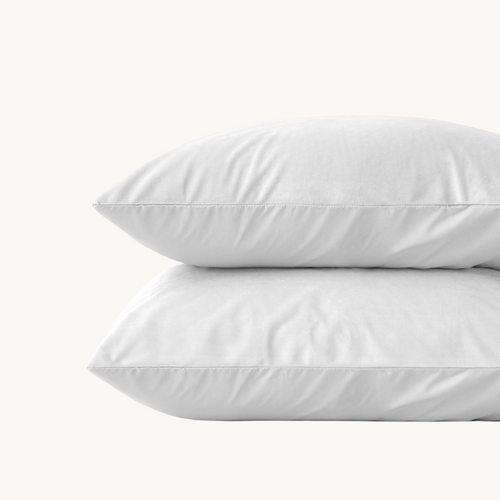 Kussenslopen Velvet Porcelain White 60x70 cm 2-pack