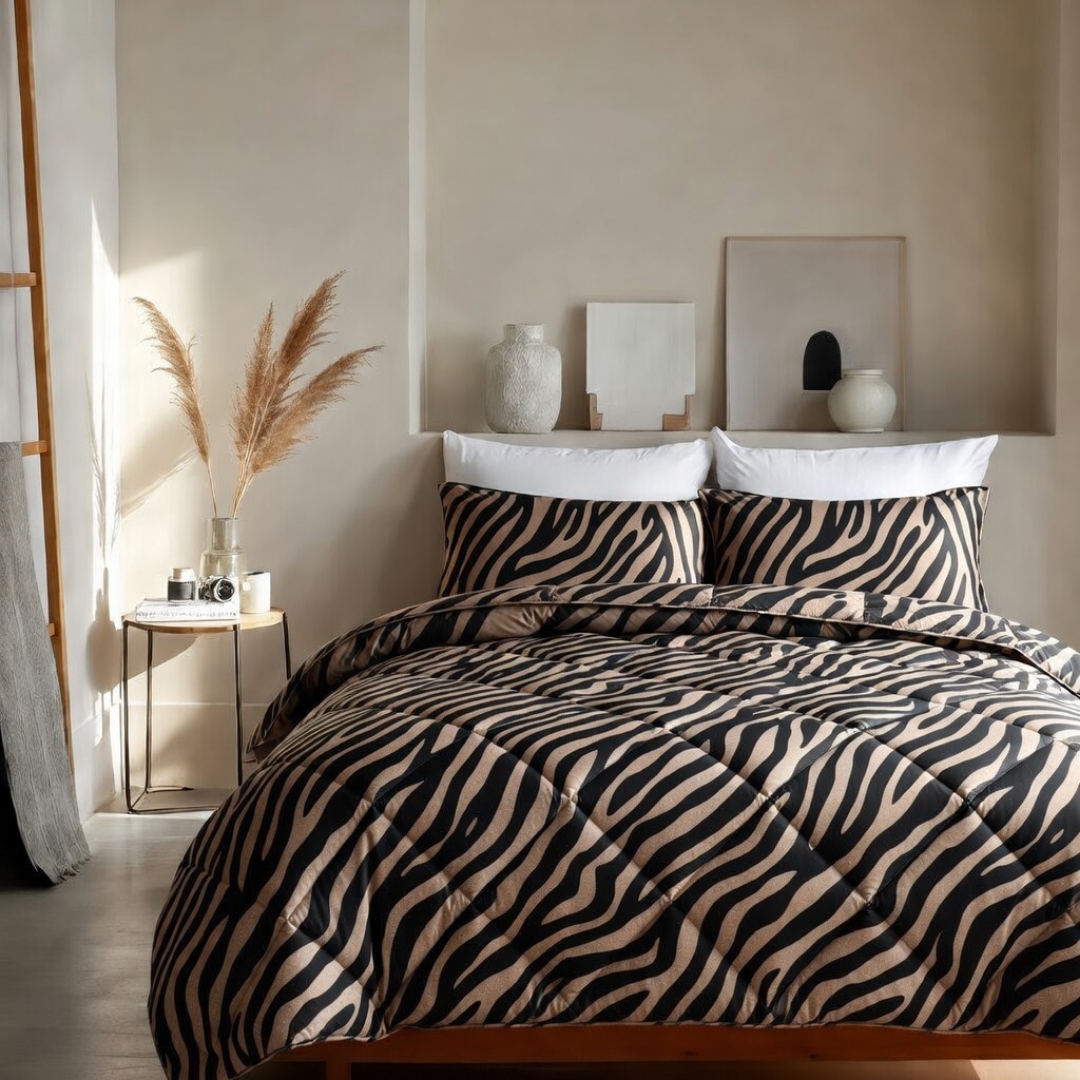 Y-NOT Design Dekbed Tiger Black Gold