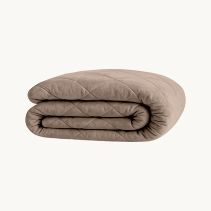 Dekbed Zonder Overtrek Velvet™ Taupe / Grey