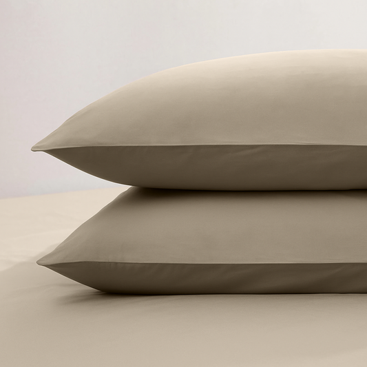 Kussenslopen  ClimaPercal™ Taupe/Grey 60x70 cm  2-pack