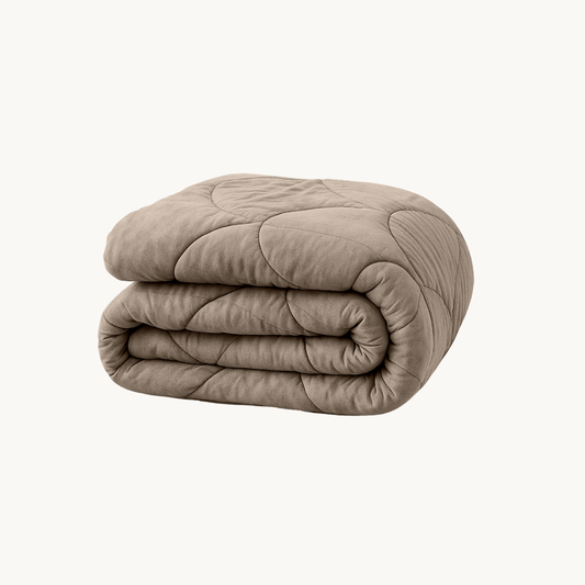 Dekbed Zonder Overtrek Velvet™ Taupe / Grey