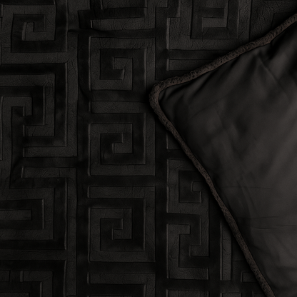 Dekbedovertrek set Velvet Designer Black