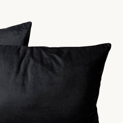 Velvet Kussenslopen - Zwart