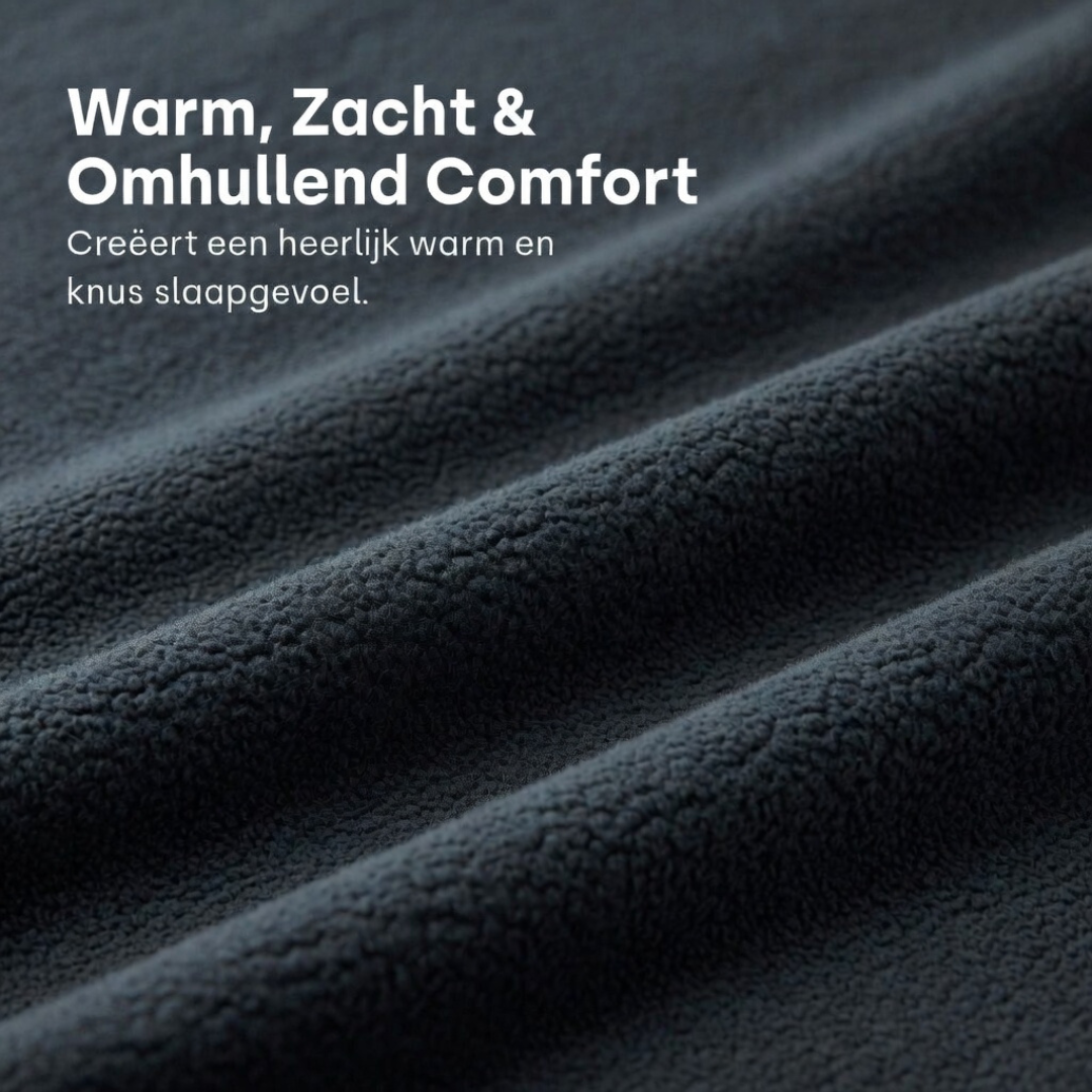 Matras Hoeslaken Teddy -  Jet Black