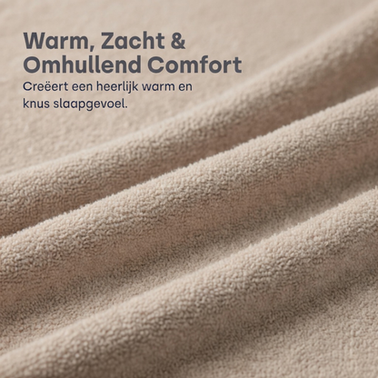 Matras Hoeslaken Teddy - Iced Coffee Taupe