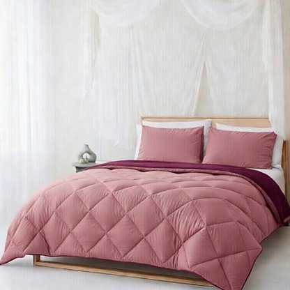 Y-NOT™ Dreambed Original All Year Plum / Old Pink (220cm lang)