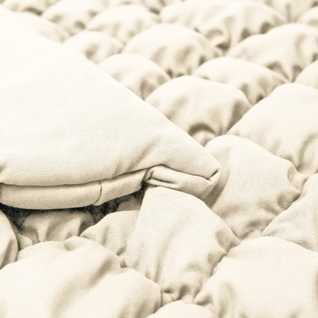 Dekbed Zonder Overtrek Fluffy Cube Antique White