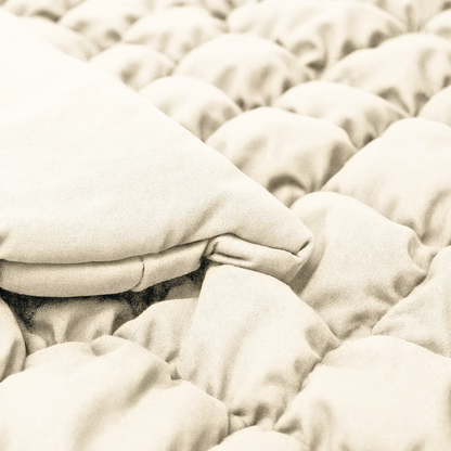 Dekbed Zonder Overtrek Fluffy Cube Antique White