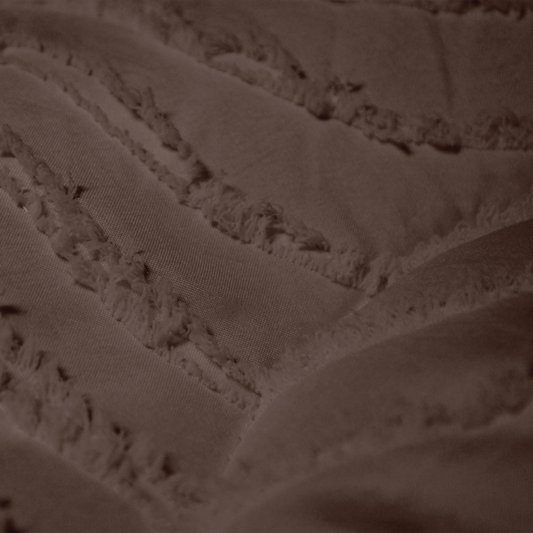 Dekbed Zonder Overtrek Japadi Waves Brown