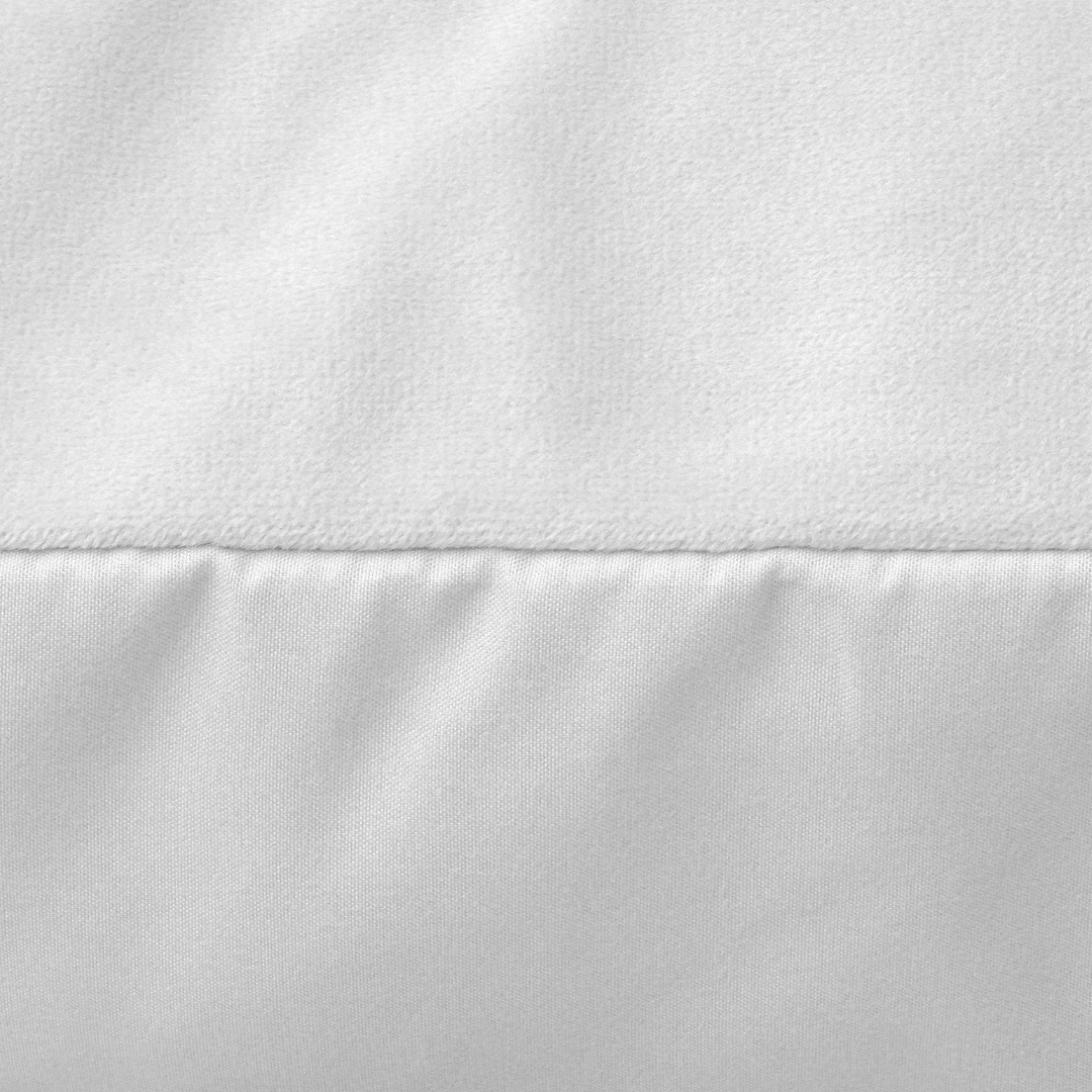 Kussenslopen Velvet Porcelain White 60x70 cm 2-pack