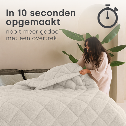 Dekbed Zonder Overtrek Teddy™ Pearl White