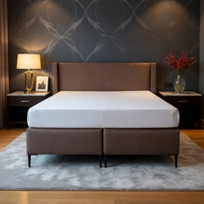 Matras Hoeslaken Premium Dubbel Jersey Katoen Wit