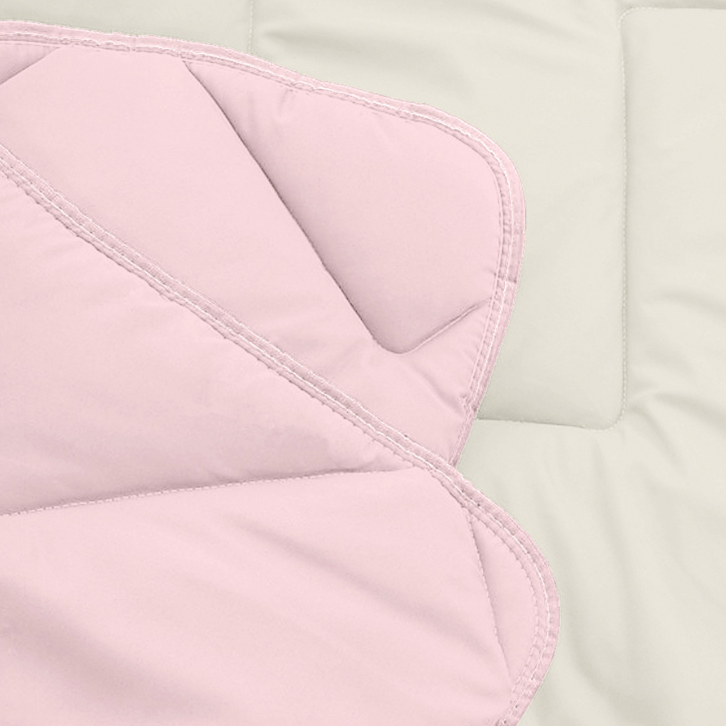 Bed in a bag Mat Satijn Cream/Pink