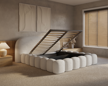 Adore Ledikant Signature - Modern laag zweefbed - Nº11 - Pearl Ivory