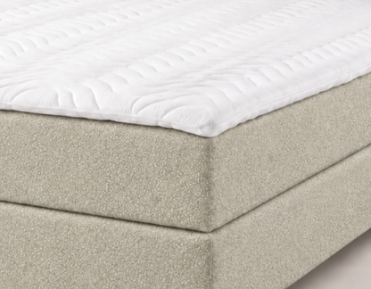 Y-NOT - Lina Teddy Boxspring - Complete set - Offwhite