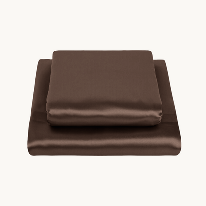 Kussenslopen Satijn Luxurious Brons 60x70 cm (2-pack)