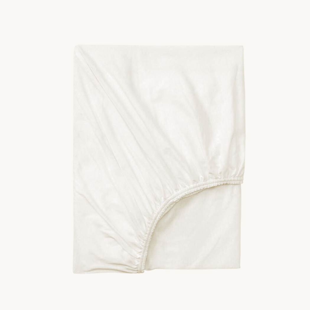 Matras Hoeslaken Luxe Dubbel Jersey Pure White