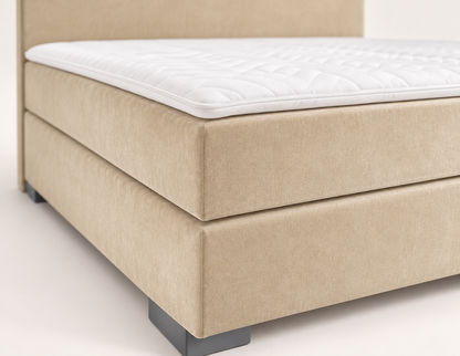 Y-NOT - Mila Boxspring - Complete set - Beige