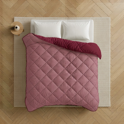 Y-NOT™ Dreambed Original All Year Plum / Old Pink (220cm lang)