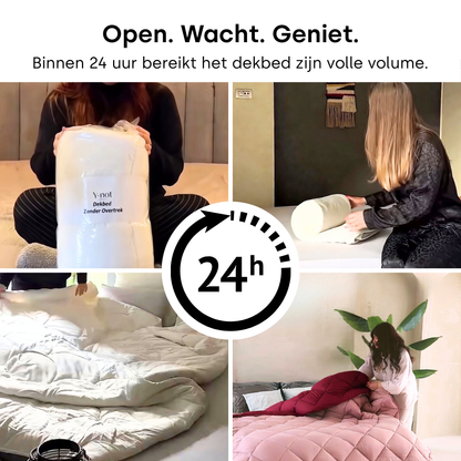 Y-NOT™ Dreambed Original All Year Plum / Old Pink (220cm lang)