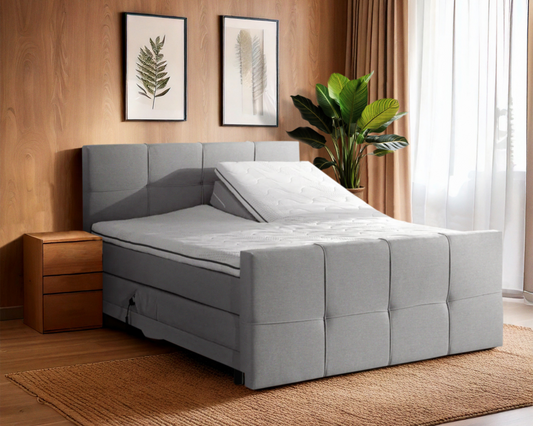 Y-NOT - Elektrische Boxspring - Aurea - Complete set - Nº15 Gray