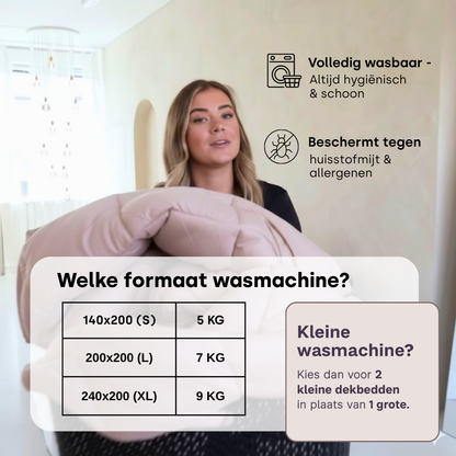 Dekbed Zonder Overtrek Teddy™ Pearl White