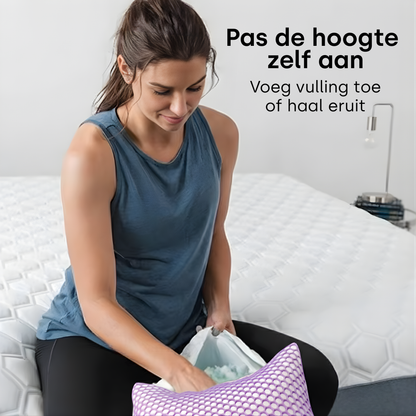 Y NOT Dreampillow Airflow kussen met luchtcirculatie voor minder warmte