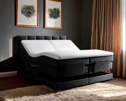Y-NOT - Elektrische Boxspring - Lumière - Complete set - Nº30 Black