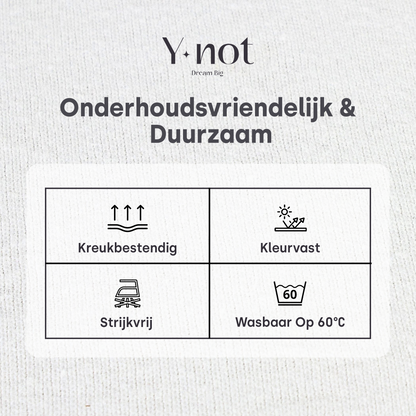 Matras Hoeslaken Premium Dubbel Jersey Katoen Wit