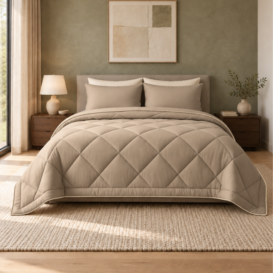 Y-NOT Premium Bamboe Dekbed Sand