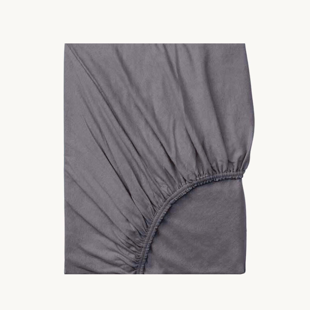 Splittopper Hoeslaken Jersey Premium Antraciet