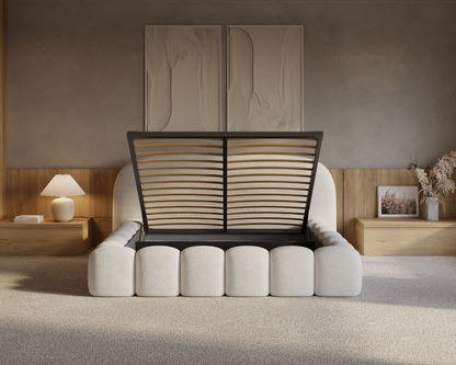 Adore Ledikant Signature - Modern laag zweefbed - Nº11 - Pearl Ivory