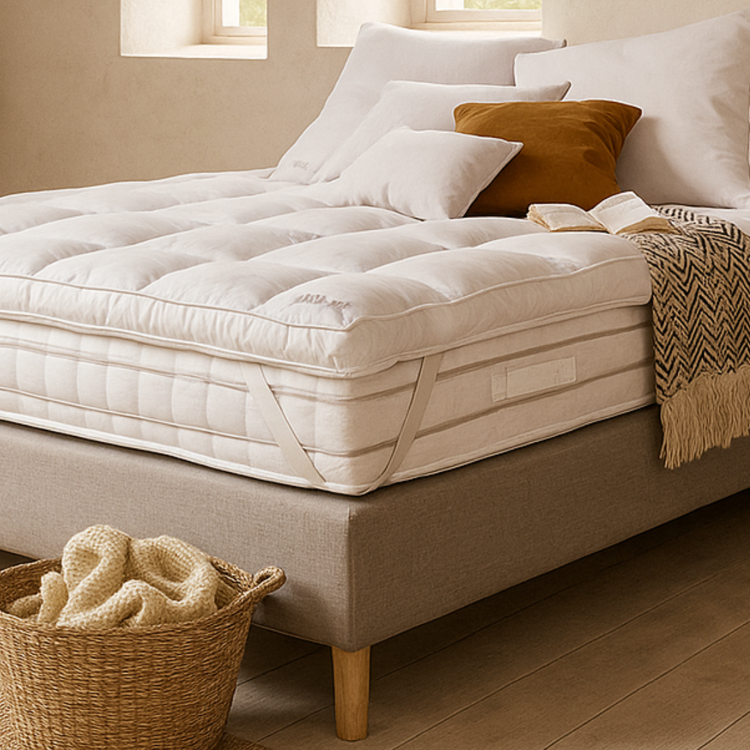 Y-NOT Hotel Donsveren Oplegmatras-Topper  voor Extra Comfort