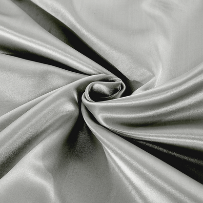 Dekbedovertrek Satijn™ Effen Elegant Silver