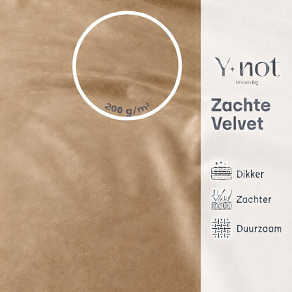 Matras Hoeslaken Velvet Nude
