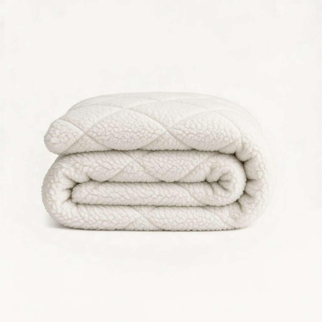 YNOT Dreambed Cloud Light Teddy™ Pearl White