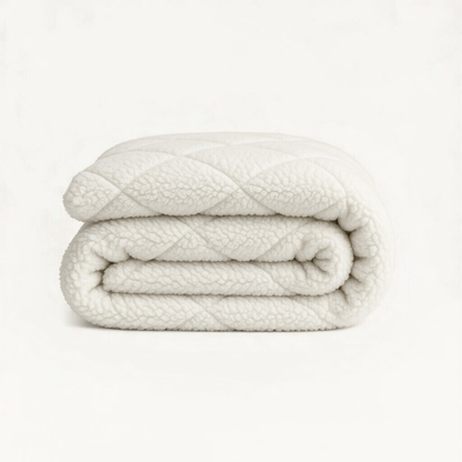 YNOT Dreambed Cloud Light Teddy™ Pearl White