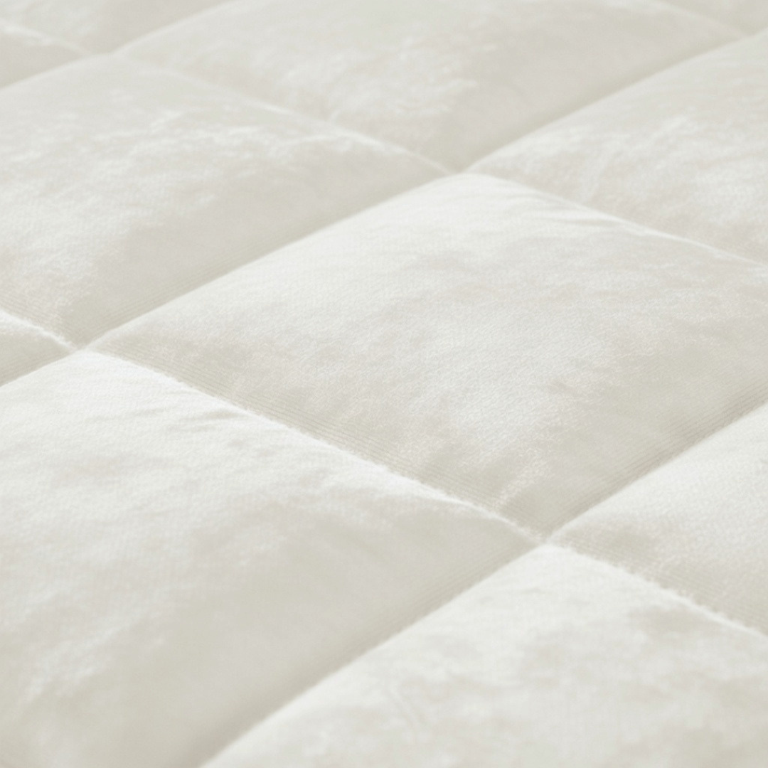 Y-NOT Kussenslopen Vol & Gevoerd Velvet Pearl White  2-Pack 60x70 cm