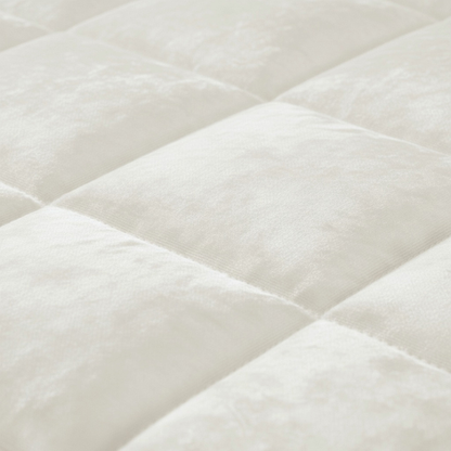 Y-NOT Kussenslopen Vol & Gevoerd Velvet Pearl White  2-Pack 60x70 cm