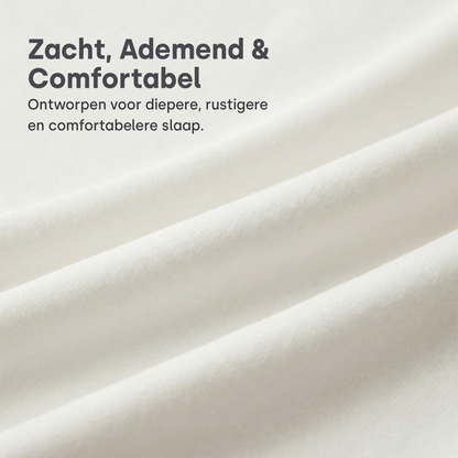 Matras Hoeslaken Premium Dubbel Jersey Katoen Wit