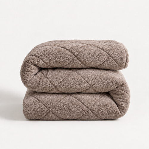 Y-NOT Teddy Dekbed Taupe