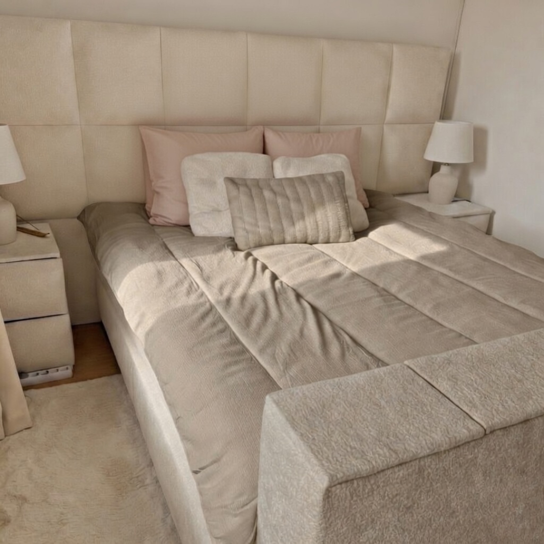 YNOT Dreambed Signature Micro Mousseline Taupe