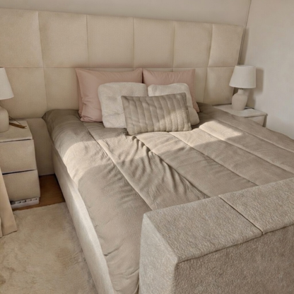 YNOT Dreambed Signature Micro Mousseline Taupe