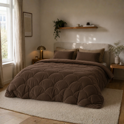 Y-NOT Velvet Dekbed Chocolate