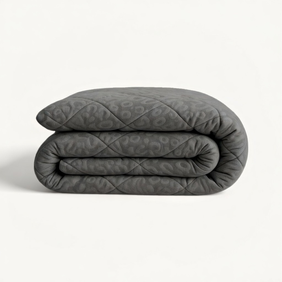YNOT Dreambed Cloud Velvet Panther Skin Dark Grey